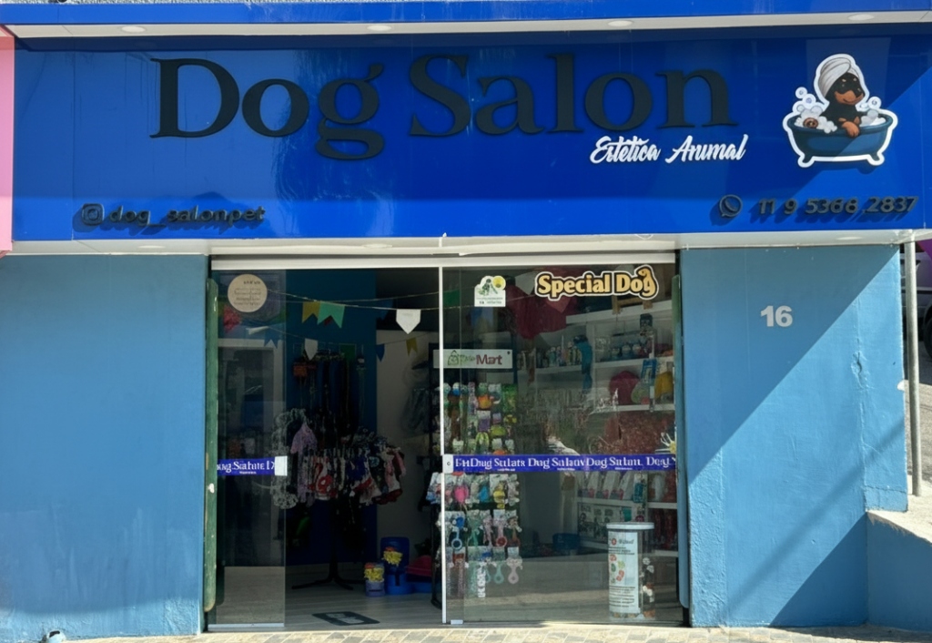 Fachada da Dog Salon